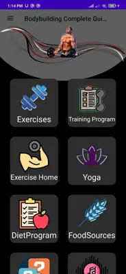 Bodybuilding Complete Guide android App screenshot 5